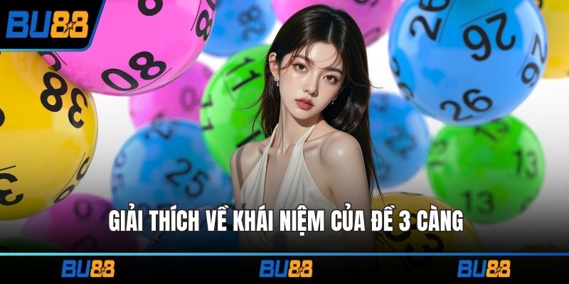 Giải thích về khái niệm của đề 3 càng