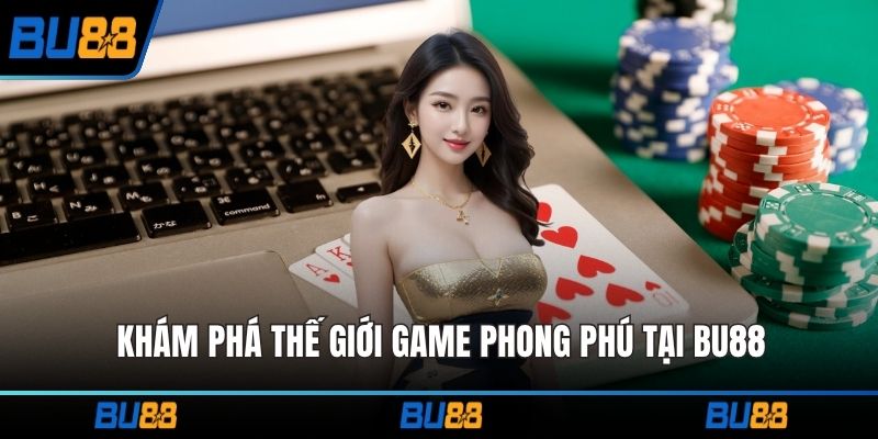 Khám phá thế giới game phong phú tại BU88