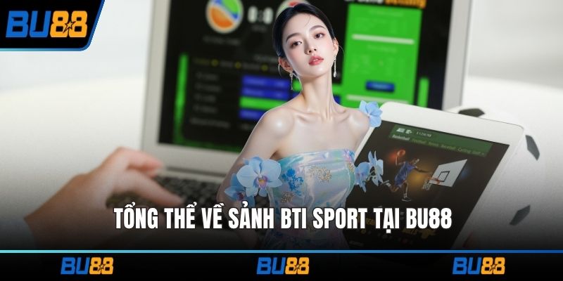 Tổng thể về sảnh Bti sport tại BU88